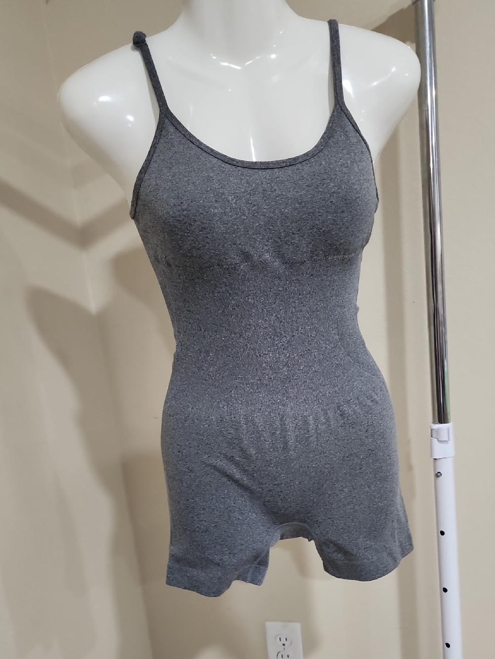 Gray Sleeveless Jumpsuit
